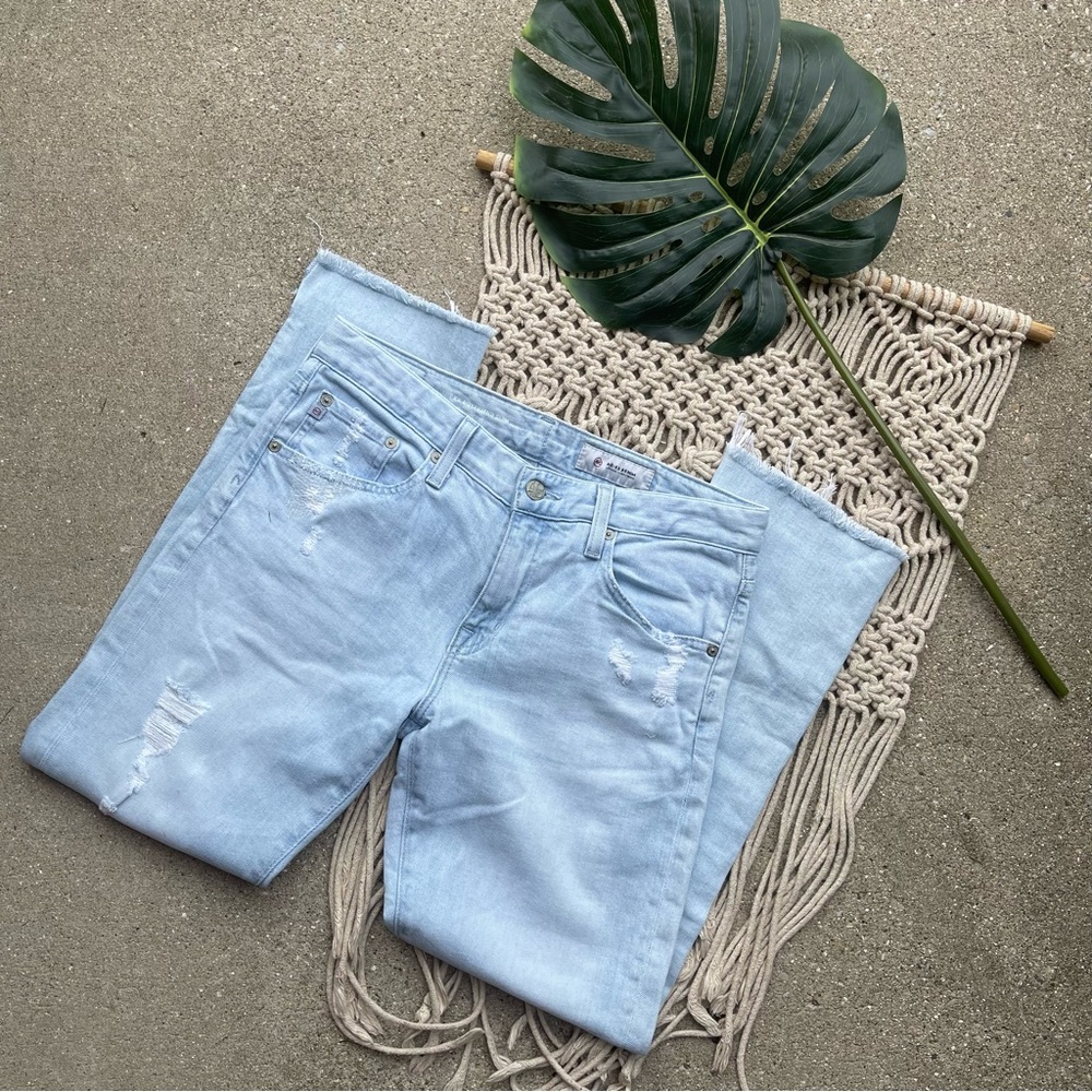 AG-ED Denim Ex-Boyfriend Slim Jeans size 26